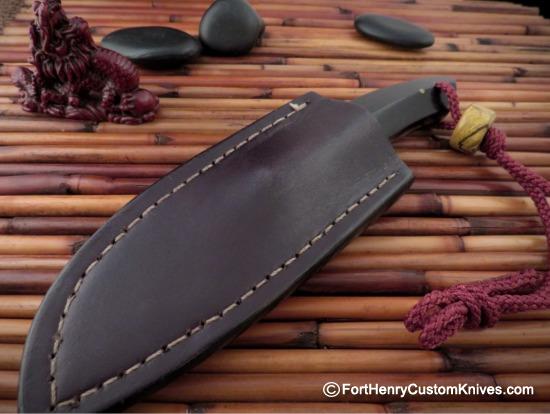 Raymond Johnson - Custom Badger Claw - Ebony / Buckeye Burl - Image 5