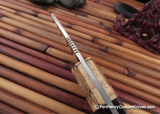 Raymond Johnson - Custom Badger Claw - Ebony / Buckeye Burl - Image 3