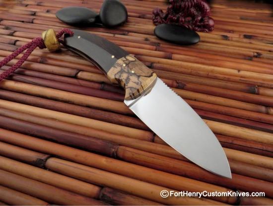 Raymond Johnson - Custom Badger Claw - Ebony / Buckeye Burl - Image 4
