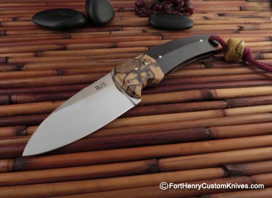Raymond Johnson - Custom Badger Claw - Ebony / Buckeye Burl