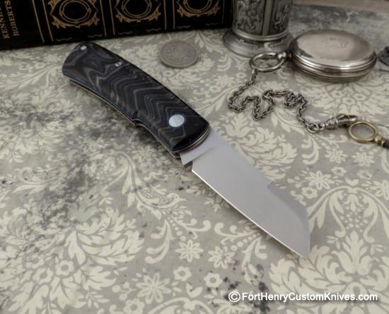 Birdvis Knives - Custom Hitchcock Slip Joint - Gunstock - Image 4