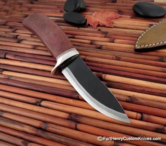 Takeda - Custom Hidden Tang Hunter / Skinner - Aogami Super Steel - Image 4