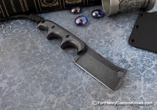 Alan Folts - Custom Cleaver Minimalist - Carbon Fiber - Acidwash - Image 3