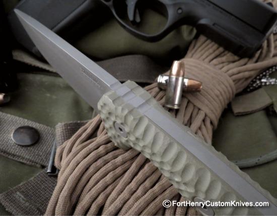 Miller Bros. Blades - Custom M-26 Camp & Field- Z Finit - Firestarter - Image 3