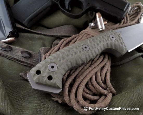 Miller Bros. Blades - Custom M-26 Camp & Field- Z Finit - Firestarter - Image 4
