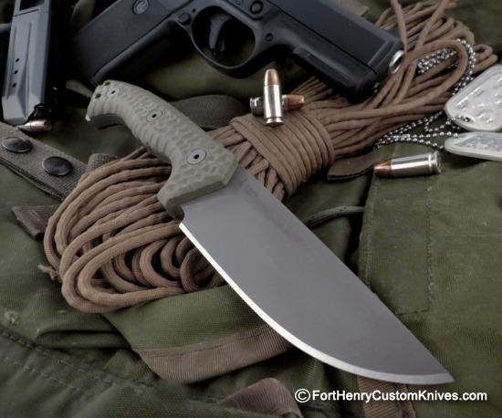 Miller Bros. Blades - Custom M-26 Camp & Field- Z Finit - Firestarter - Image 5