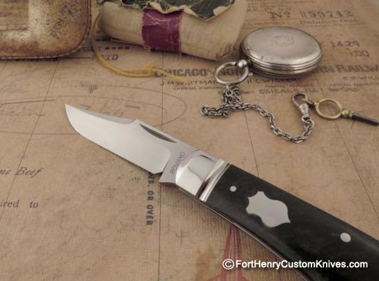 Ricardo Romano - Custom Lanny's Clip - Rag Micarta - Image 2