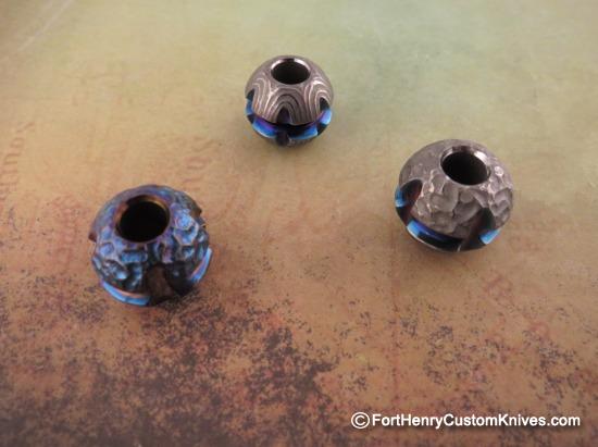Ti_Gear_Design - Lg Titanium "Cosmic Orb" Bead - Choice