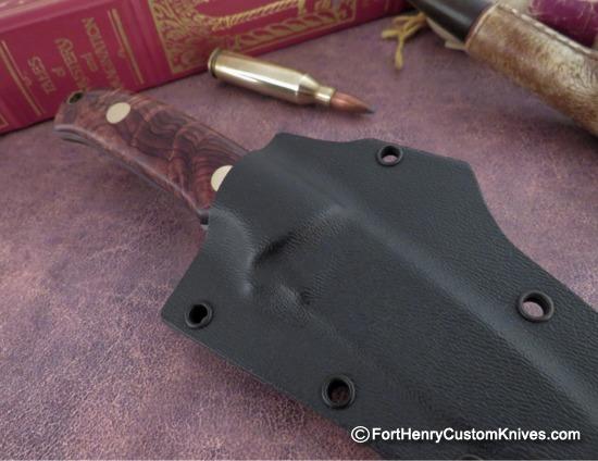 Bob Dozier - Custom Arkansas Traveler - Honduran Rosewood Burl - Image 6