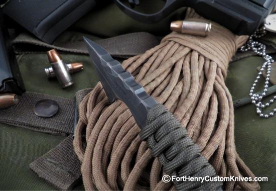 Miller Bros. Blades - Custom Belt Knife - Kiridashi - Leather / Kydex - Image 2