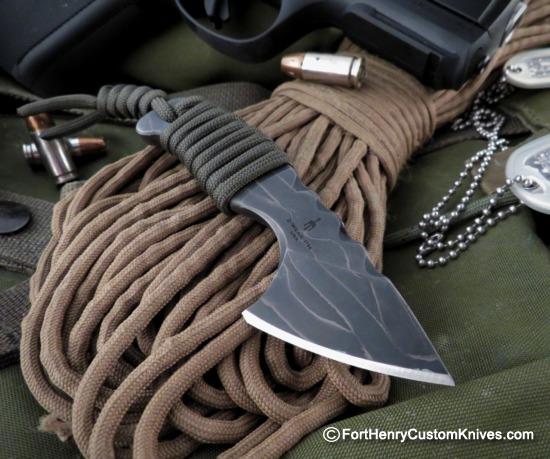 Miller Bros. Blades - Custom Belt Knife - Kiridashi - Leather / Kydex - Image 4