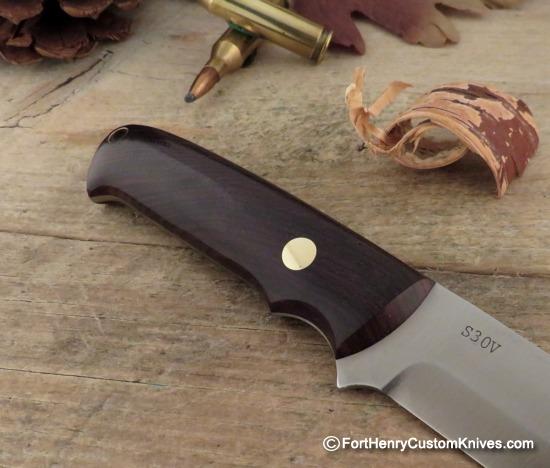Bob Dozier - Rare Design - Personal Bushcraft - S30V - Walnut - Image 3