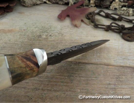 Herb Derr - Sambar Stag Personal - Hand Forged - Random Pattern - Image 3