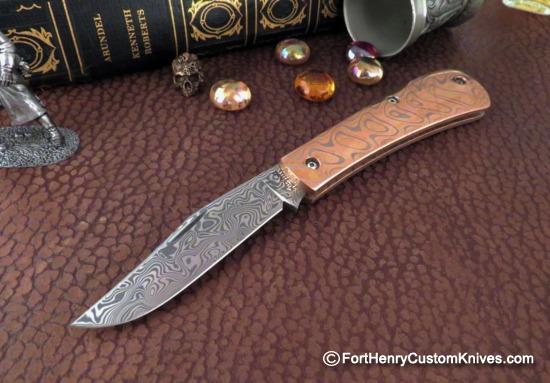 Jeff Mitchell - Custom Mokume Slip Joint