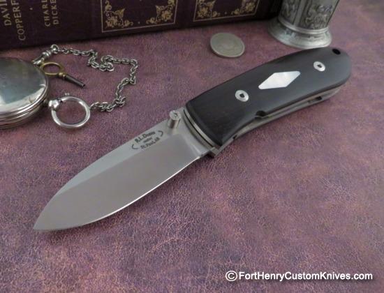 Bob Dozier - Custom Folding Hunter - African Ebony
