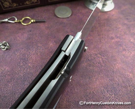 Bob Dozier - Custom Folding Hunter - African Ebony - Image 5