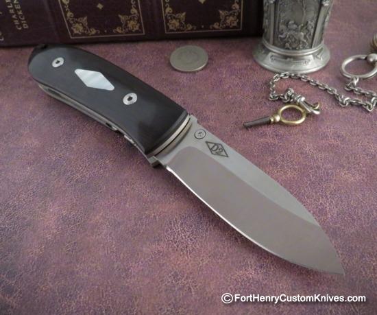 Bob Dozier - Custom Folding Hunter - African Ebony - Image 6