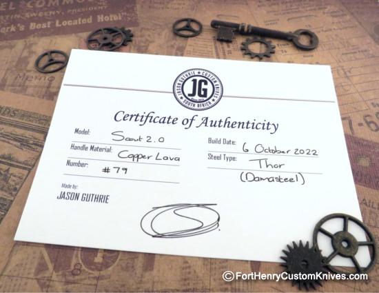 Jason Guthrie - Scout 2.0- Copper Camo Fat Carbon - LEFTY - Image 6