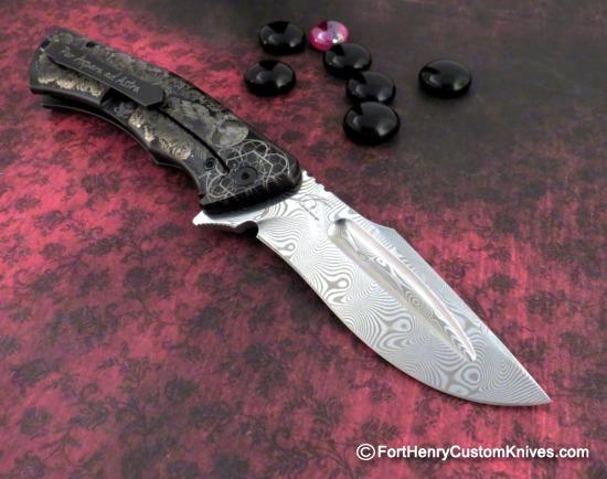 Michael Zieba - S5 Flipper - High Priestess - Damasteel - Image 7