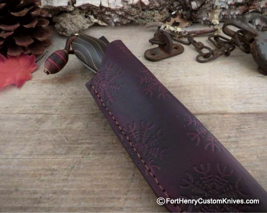 Trollsky Knives - Large Hunter - Custom Micarta - Image 7