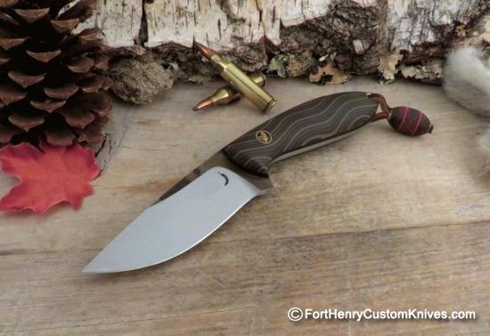 Trollsky Knives - Large Hunter - Custom Micarta - Image 6