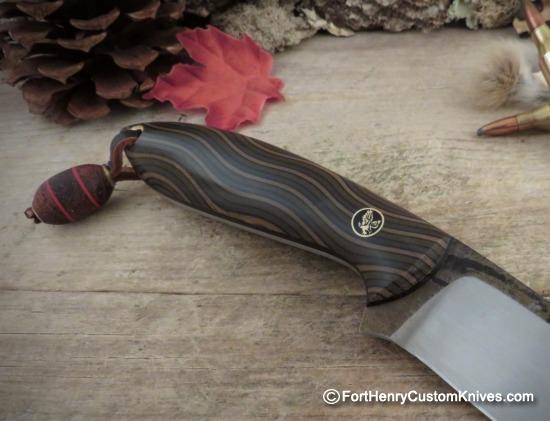 Trollsky Knives - Large Hunter - Custom Micarta - Image 5