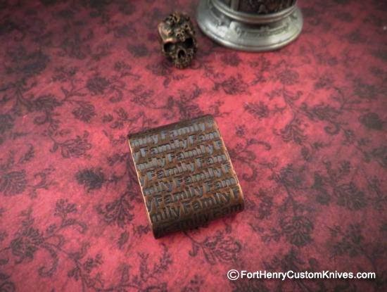 Steel Flame - Copper Molle Clip - Family