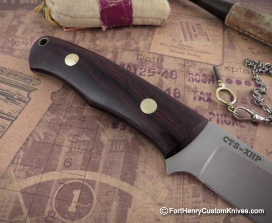 Dan Crotts - Custom Drop Point - Cocobolo - CTS XHP - Image 4
