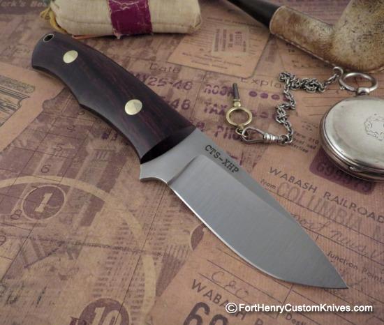 Dan Crotts - Custom Drop Point - Cocobolo - CTS XHP - Image 5