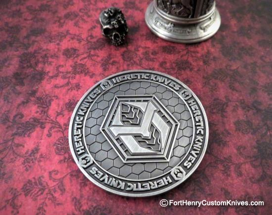 Heretic Knives - Pariah Challenge Coin - Choice - Image 3