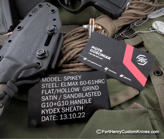 Piotr Gosciniak / PG Knives - Custom Spikey - Duplex Grind - Image 7