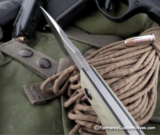 Piotr Gosciniak / PG Knives - Custom Spikey - Duplex Grind - Image 3