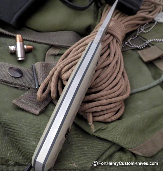 Piotr Gosciniak / PG Knives - Custom Spikey - Duplex Grind - Image 4