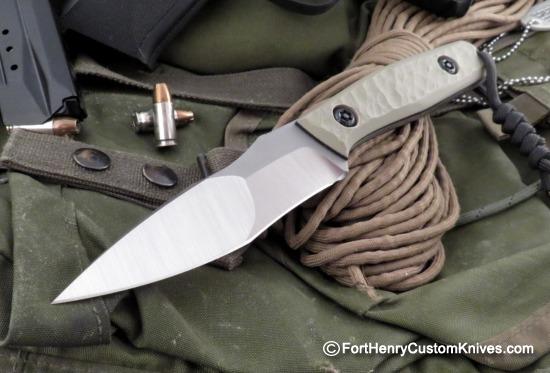 Piotr Gosciniak / PG Knives - Custom Spikey - Duplex Grind