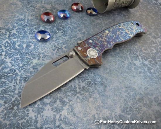 Andrew Demko - AD 20.5 Lockback - Titanium - 3V - Custom Ano