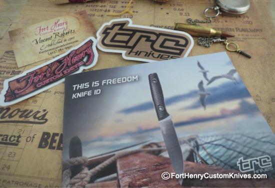 Andrius Tricius / TRC Knives - Limited Edition "This is Freedom" - Satin M390 - Image 5