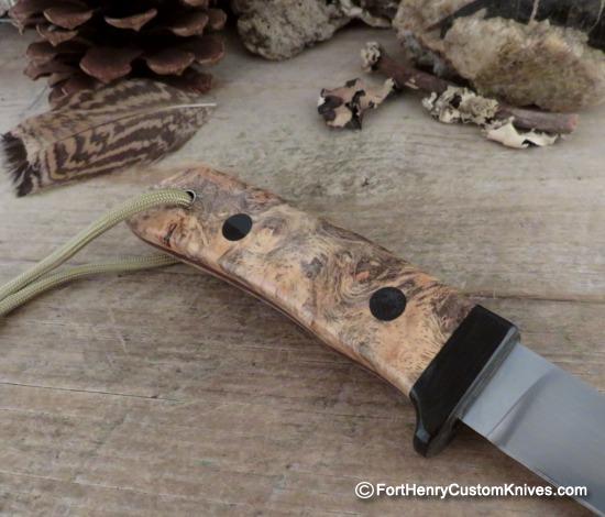 Hiroaki Ohta - Gentleman's Drop Point - Buckeye Burl - Image 4