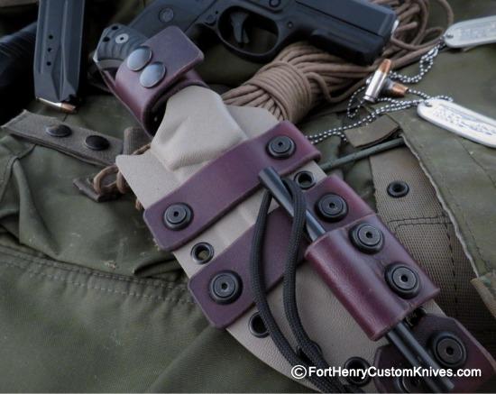 Miller Bros. Blades - Custom M-26 Camp & Field- Z Finit - Firestarter - Image 6