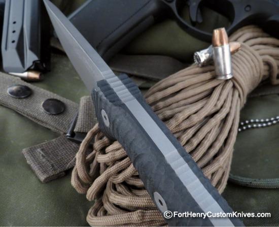 Miller Bros. Blades - Custom M-26 Camp & Field- Z Finit - Firestarter - Image 3