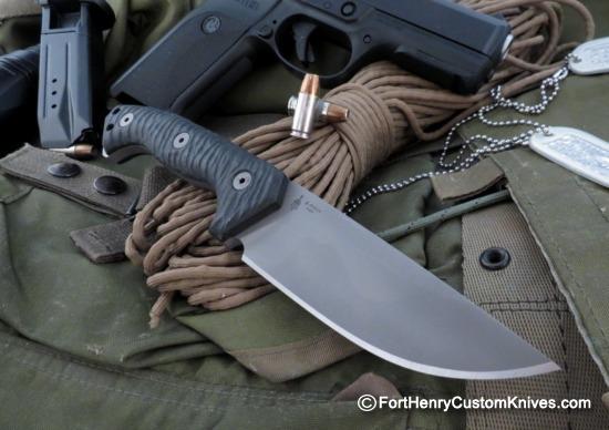 Miller Bros. Blades - Custom M-26 Camp & Field- Z Finit - Firestarter - Image 5