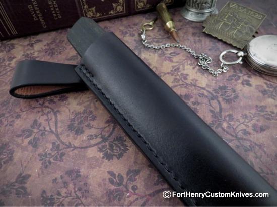 Jakub Sliwkosky - Custom Puukko - Elmax - Bog Oak - Image 6