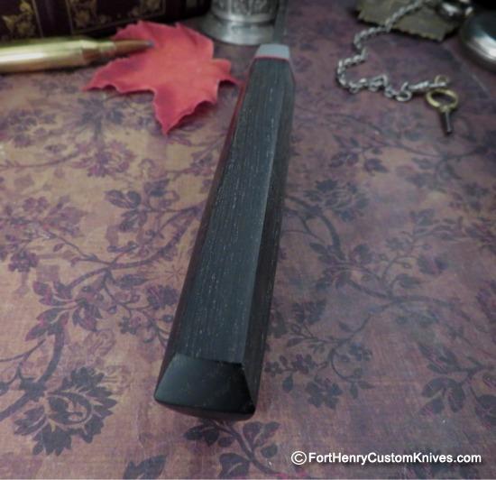 Jakub Sliwkosky - Custom Puukko - Elmax - Bog Oak - Image 3