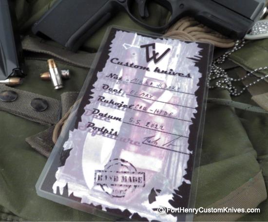 Petr Weingartner - PW Custom Knives - Micro Kroky - Elmax - Image 6