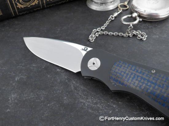 JD van Deventer - EDC Front Flipper - Bolster Lock - CF Inlay - Image 2