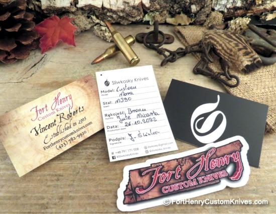 Jakub Sliwkosky - Custom Bushcraft Mora - M390 - Jute Micarta - Image 8