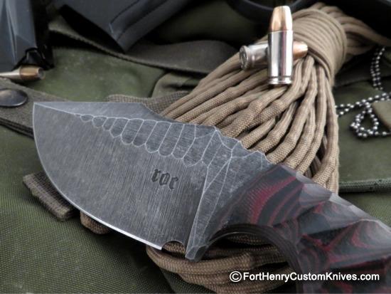 Ken Vehikite / Black Roc Knives - Custom Monkey Thumper - Image 2