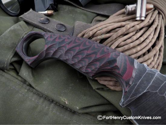 Ken Vehikite / Black Roc Knives - Custom Monkey Thumper - Image 4