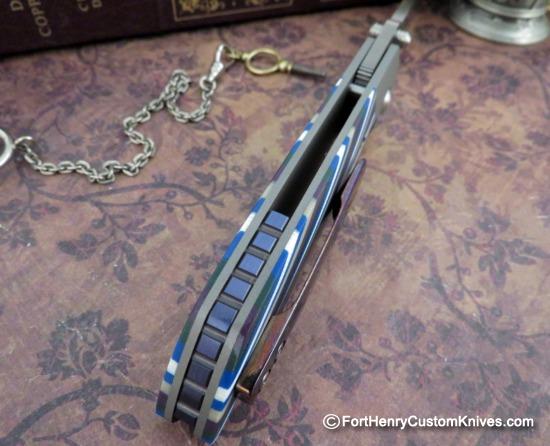 Enrique Pena - Custom Mula - Cross Cut G10 - MokuTi - Image 5