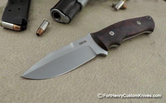 Dan Crotts - Custom Tactical - Tomcat - Ironwood Burl