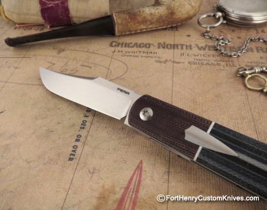 Enrique Pena - Custom Clip Point Barlow - Front Flipper - Image 3